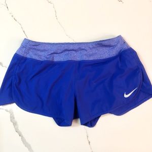 Purple Nike Dry Fit Shorts